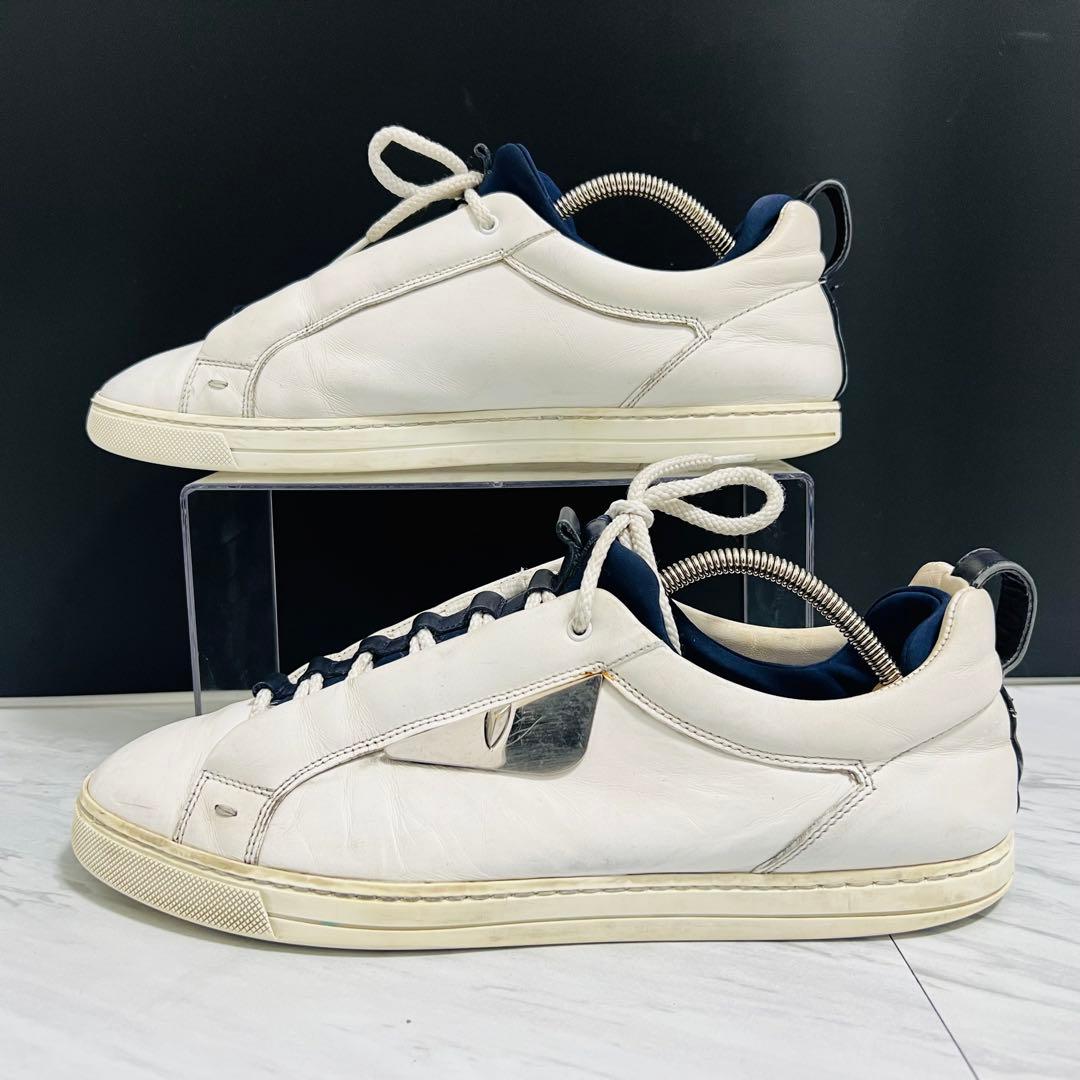 FENDI モンスター ネオプレーン メンズ ローカットスニーカー 26.0相当