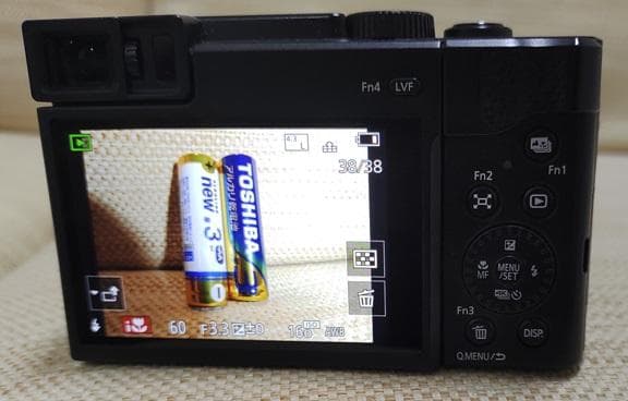 ★動作品★ Panasonic パナソニック DC-TZ95　バッテリー付