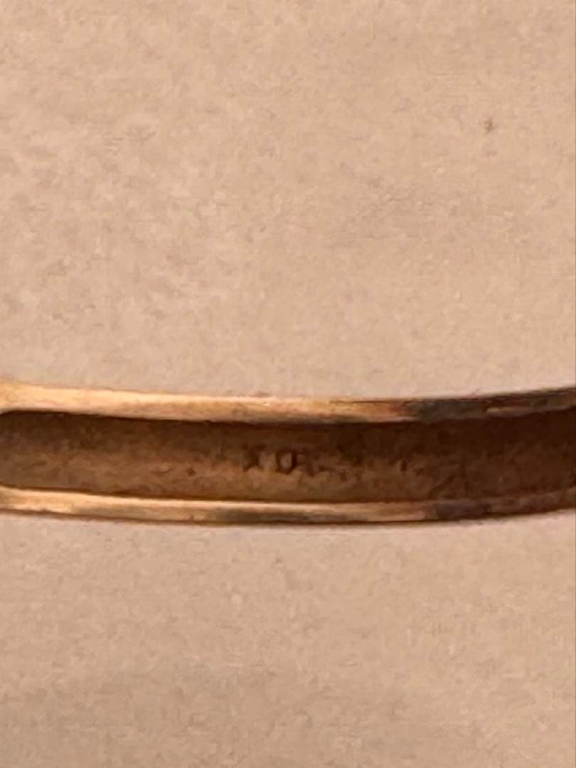 早い者勝ち即購入可AVALANCHEフープピアス 15mm 10k 刻印あり