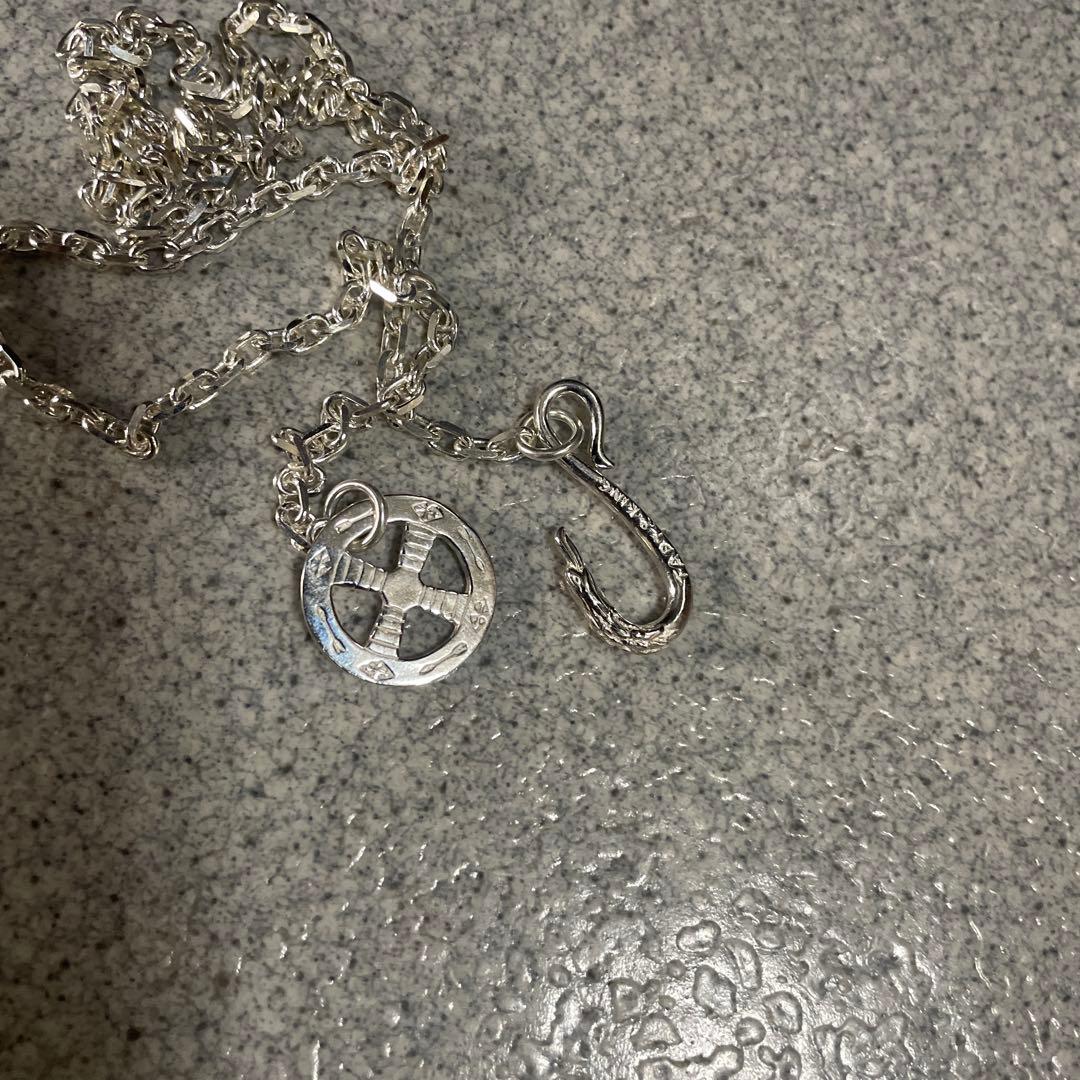 TADY & KING チエーン銀製 （黒G85）約52cm