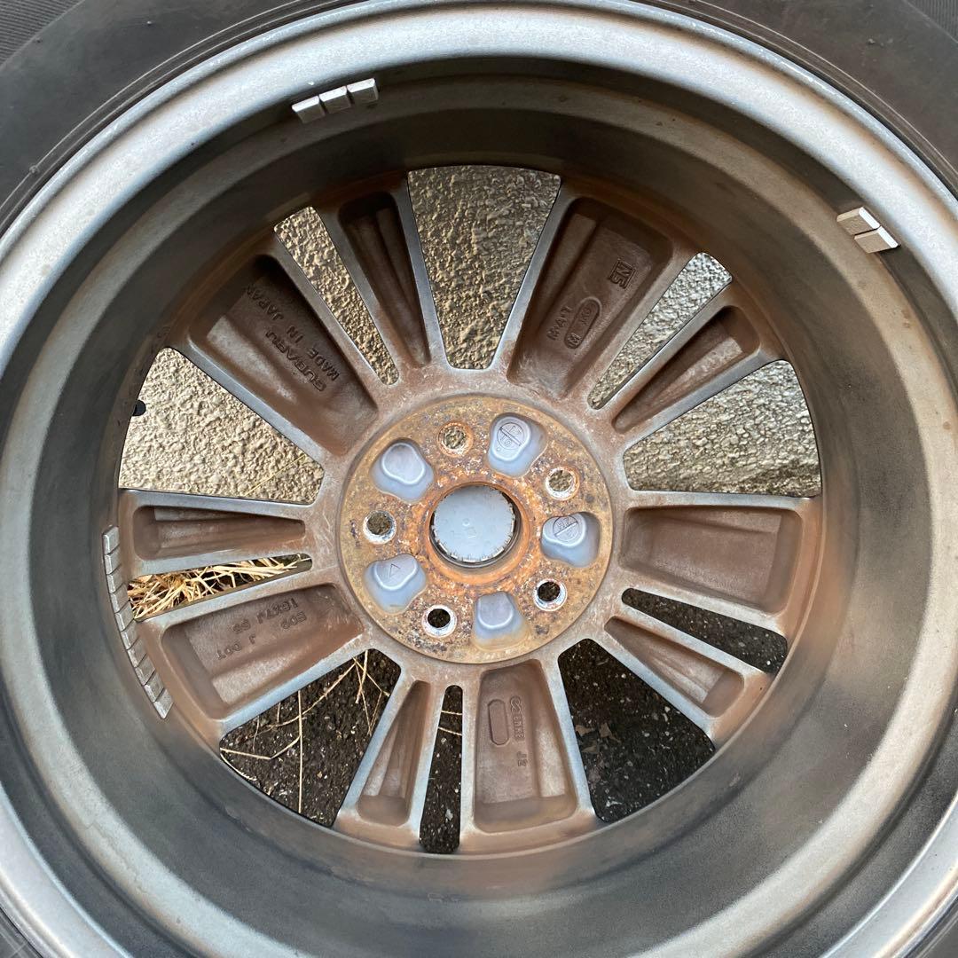 ラ*丸様 SUBARU 純正 18インチ タイヤ ホイール 4本セット