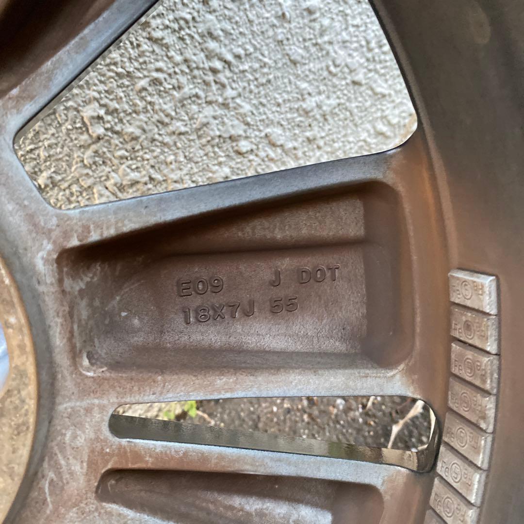 ラ*丸様 SUBARU 純正 18インチ タイヤ ホイール 4本セット