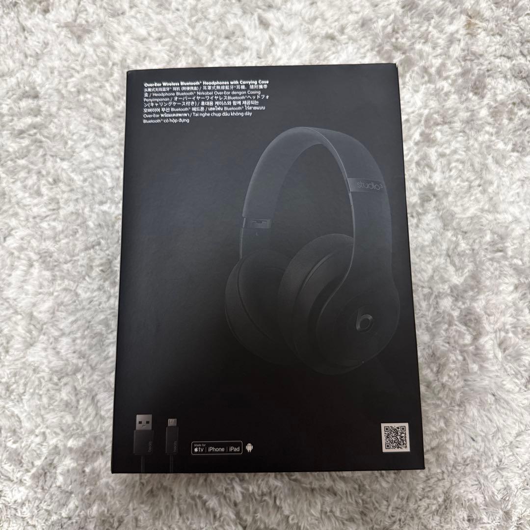 Beats Studio3 ワイヤレスヘッドホン　黒
