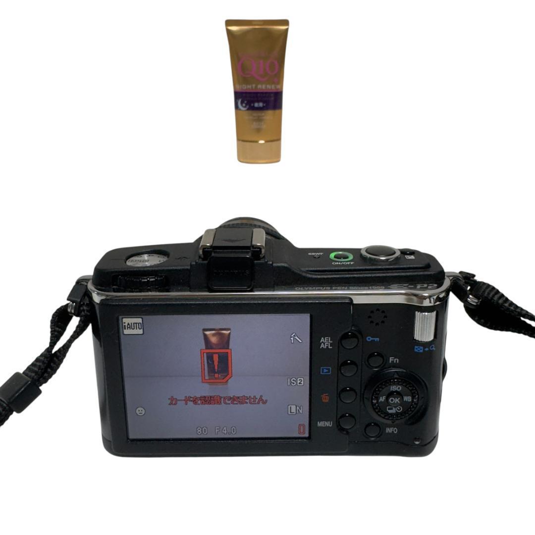 美品OLYMPUS オリンパス 高機能ミラーレス一眼レフカメラ PEN E-P2