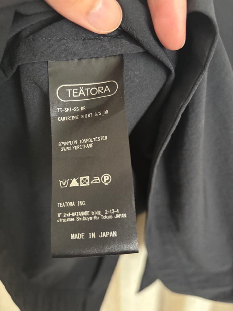 トップス TEATORA CARTRIDGE SHIRT S/S DOCTOROID