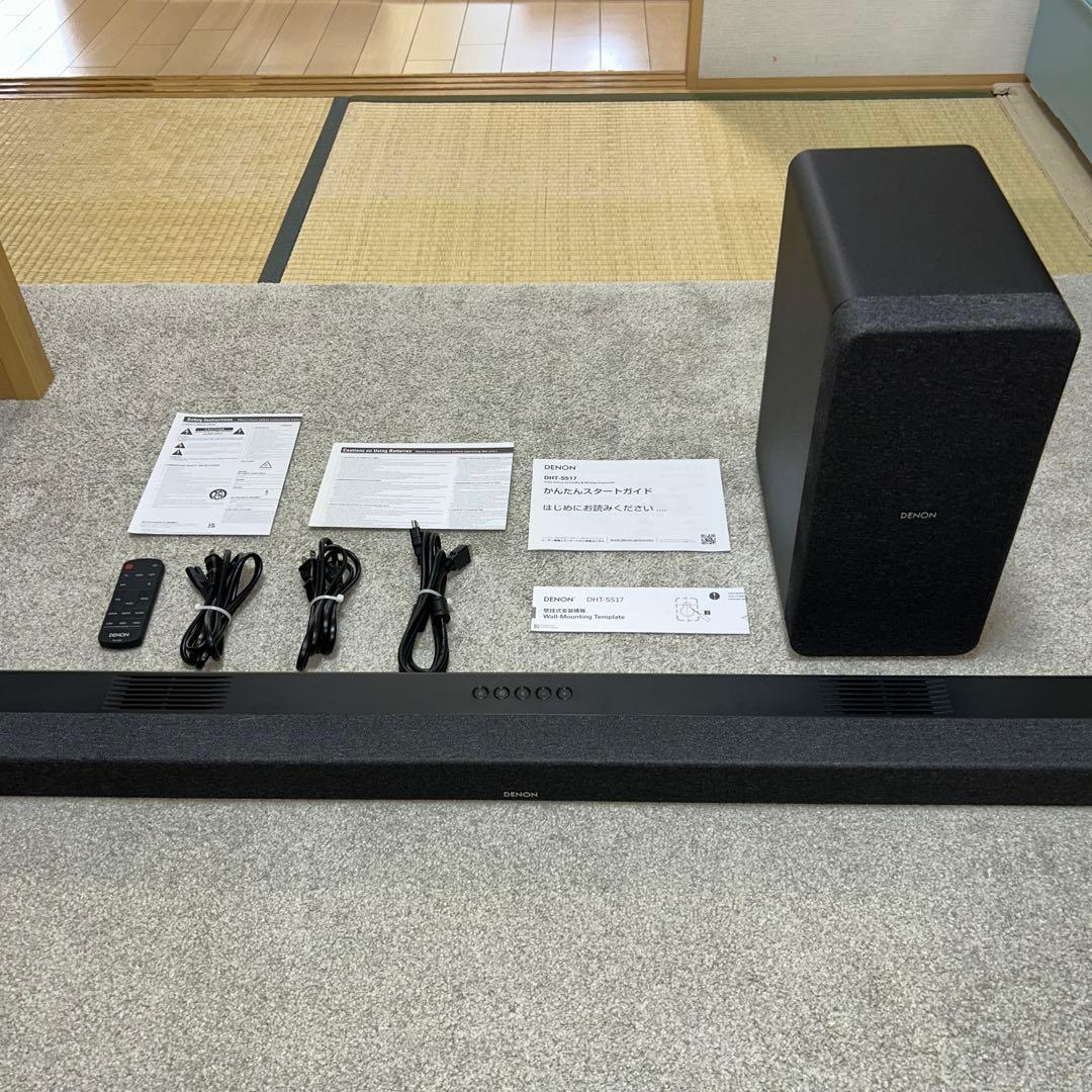 DENON デノン DHT-S517 サウンドバー