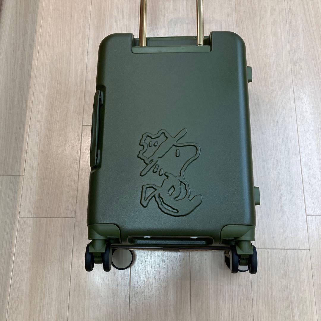 スヌーピー エンボスデザイン キャリーカート