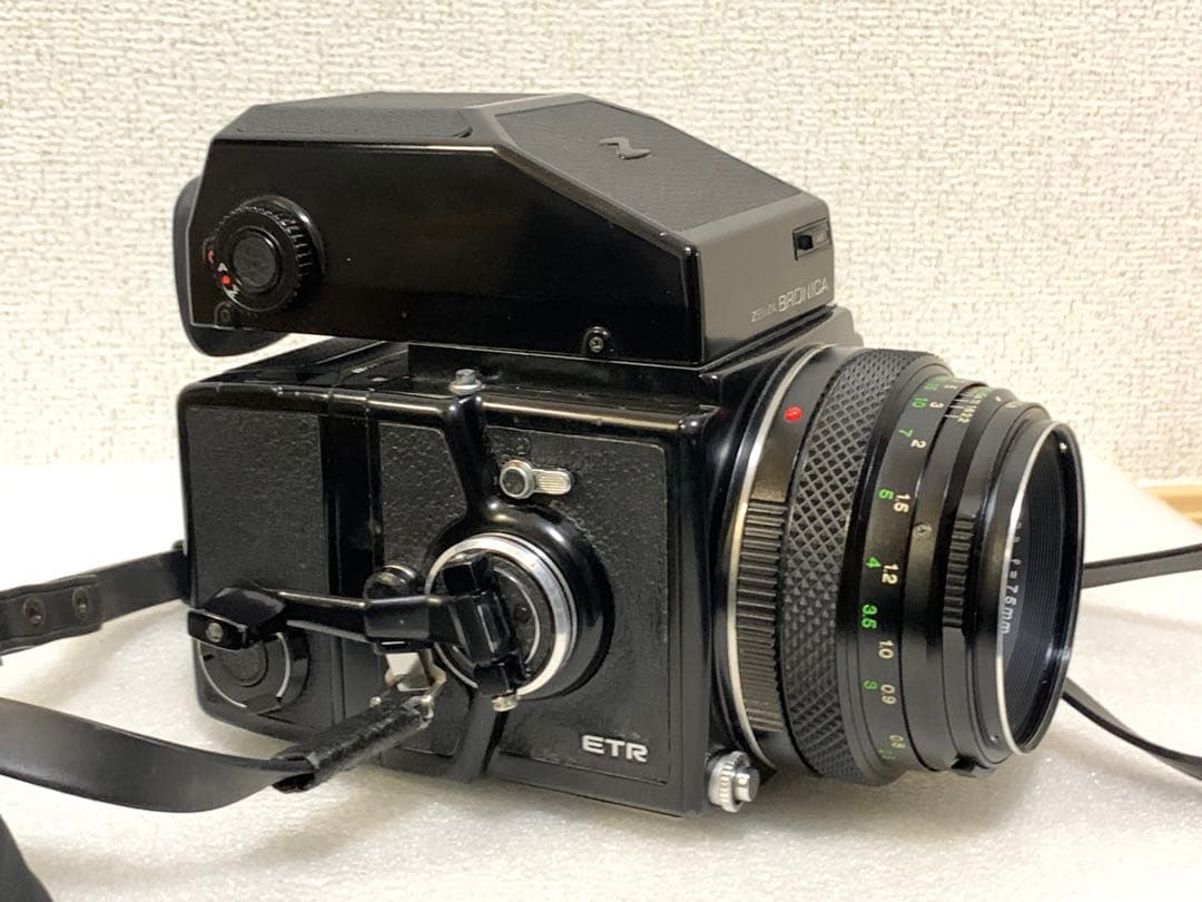 フィルムカメラ zenza bronica ETR ZENZANON MC 1:2.8 75