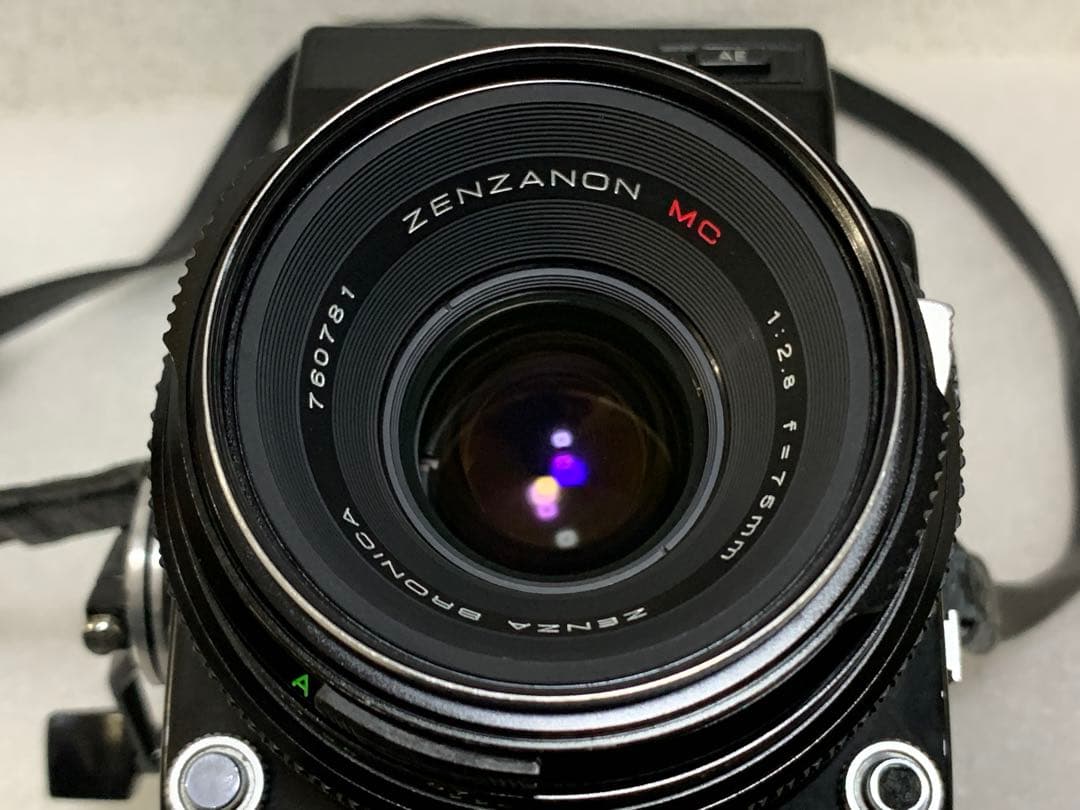 フィルムカメラ zenza bronica ETR ZENZANON MC 1:2.8 75