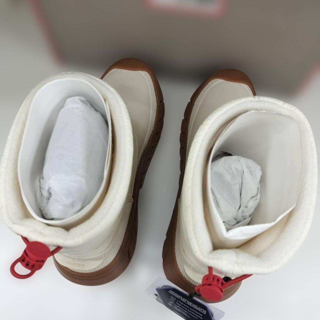 ◇ HUNTER スノーブーツ WFS2108WWU 25cm 未使用品