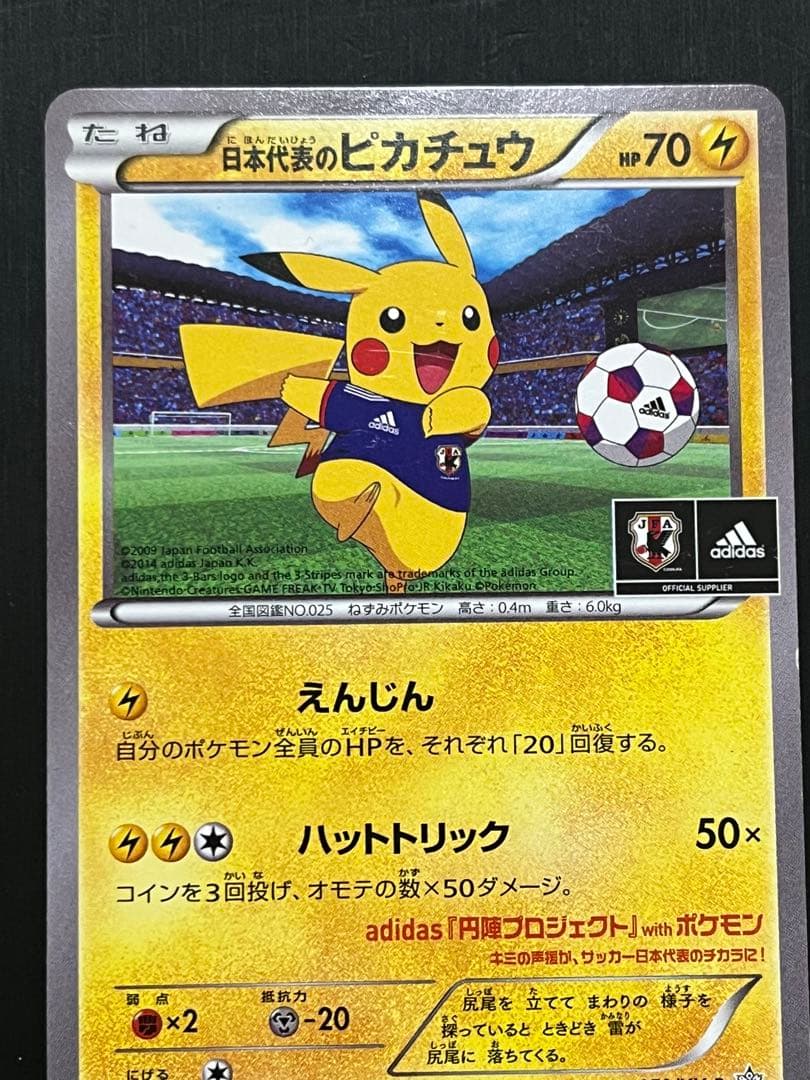 【非売品】日本代表のピカチュウ：ポケモンNewモン! PROMO