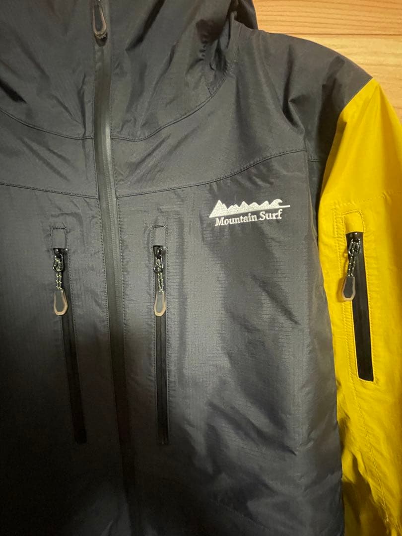 MountainSurf スノーボードジャケット上下セット 黒/黄