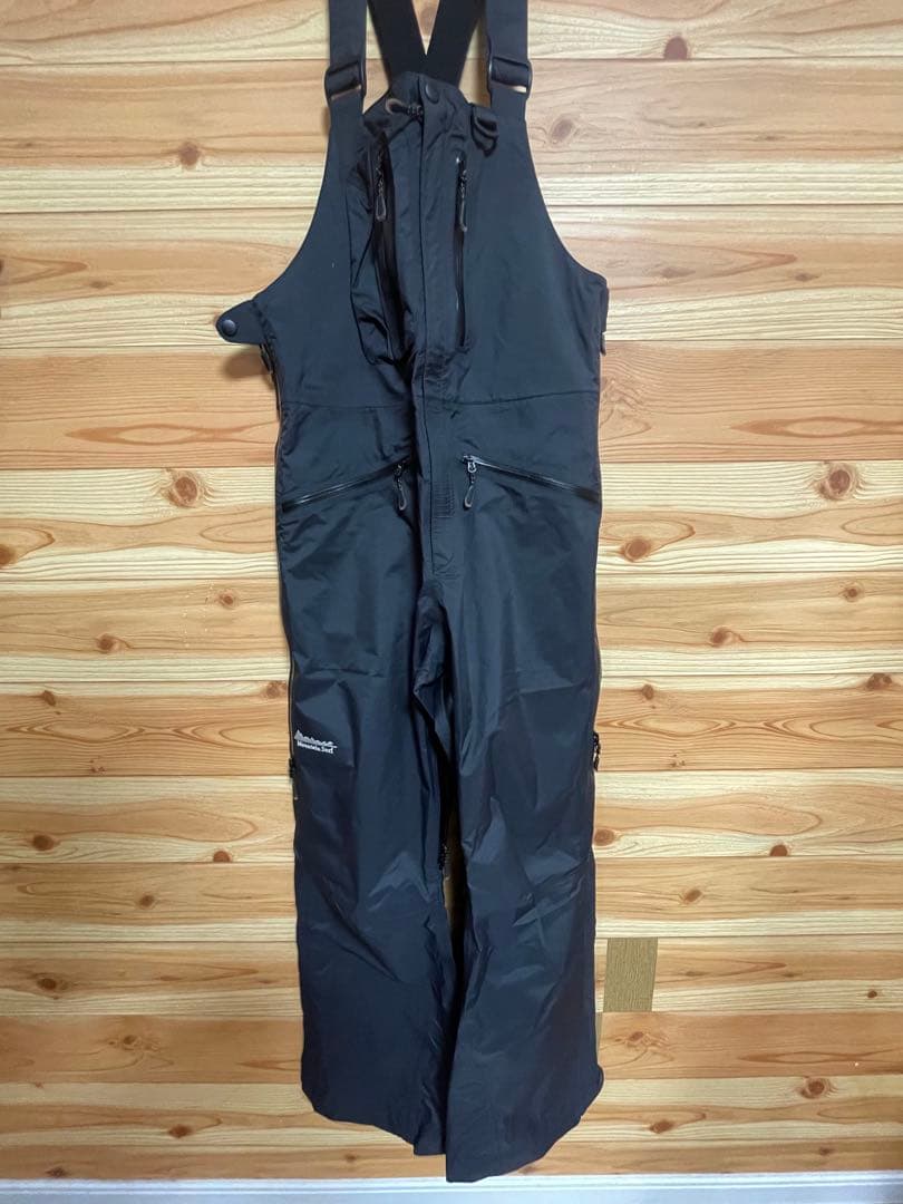 MountainSurf スノーボードジャケット上下セット 黒/黄