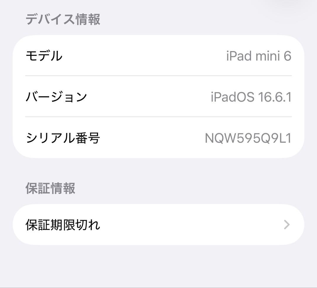 美品 iPad mini 第6世代 Wi-Fi 256GB スペースグレー　+他
