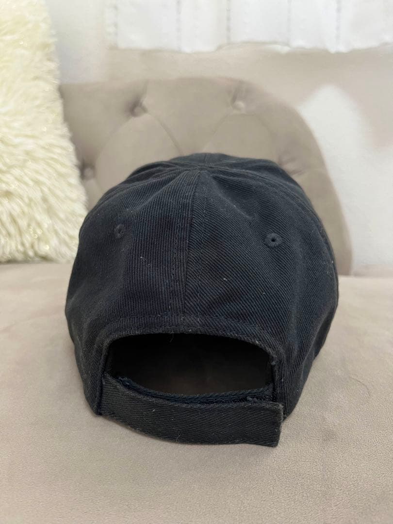 BALENCIAGA バレンシアガ キャップ 黒 ロゴ