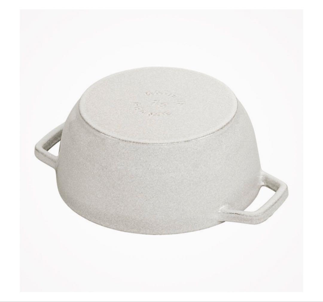 新品未使用　STAUB ストウブ　Wa-NABE スノーフレークカンパーニュ