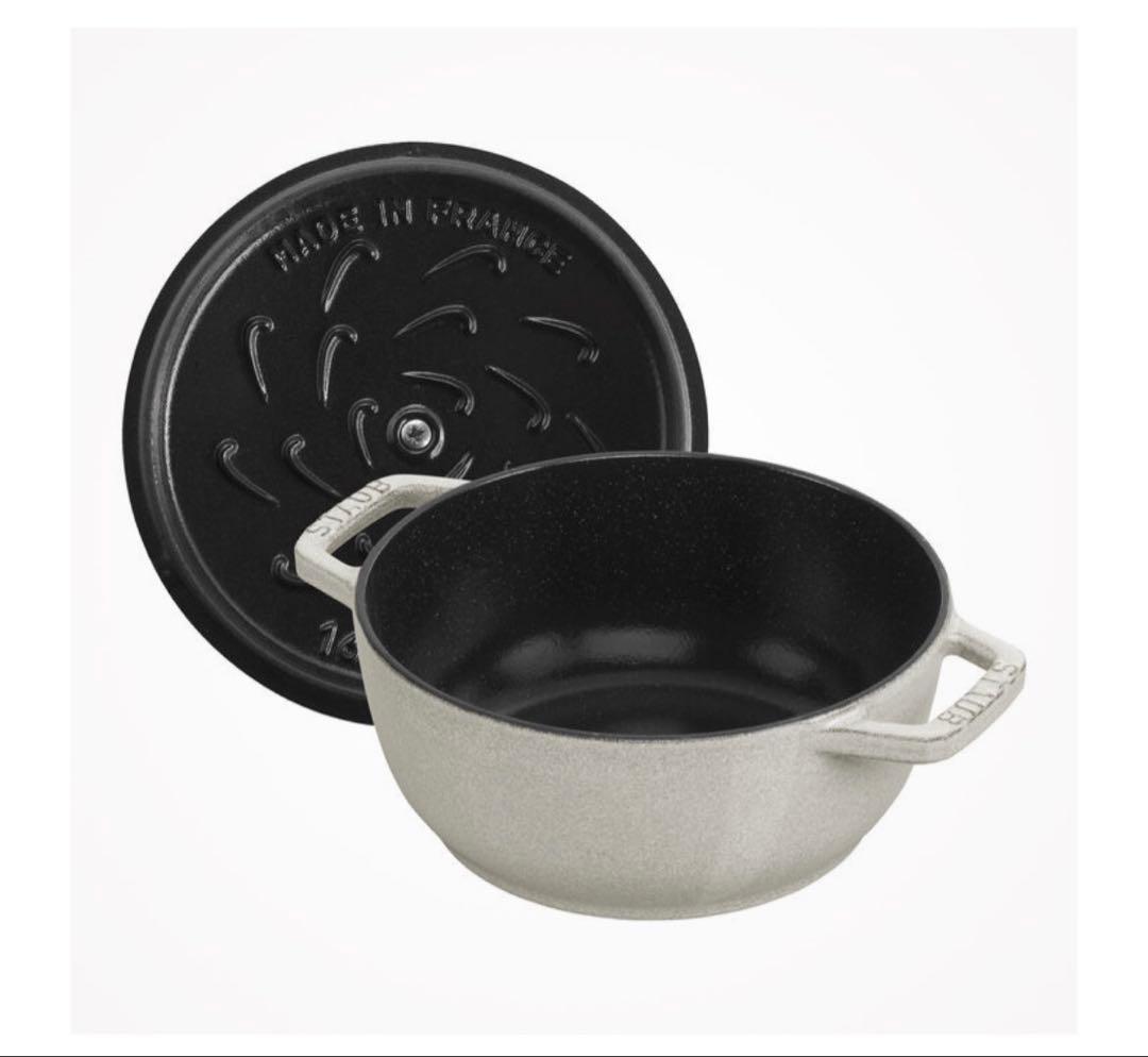 新品未使用　STAUB ストウブ　Wa-NABE スノーフレークカンパーニュ