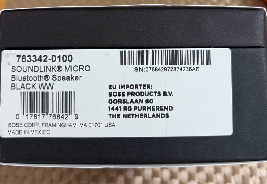 BOSE SOUNDLINK MICRO Bluetoothスピーカー