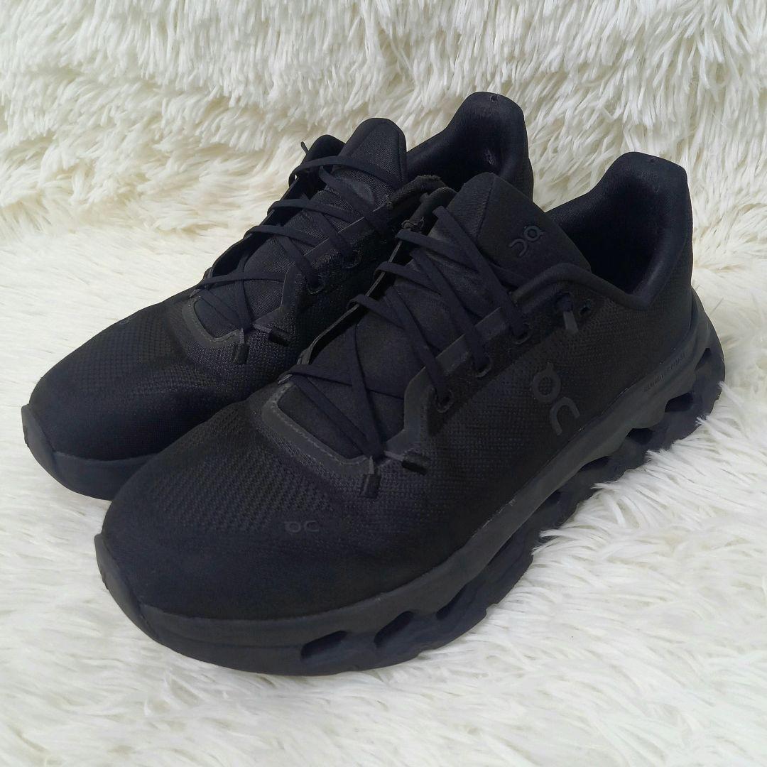 ON オン Cloudtilt クラウドティルト ブラック 27.5 スニーカー