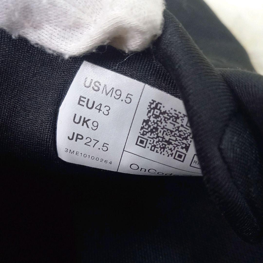 ON オン Cloudtilt クラウドティルト ブラック 27.5 スニーカー