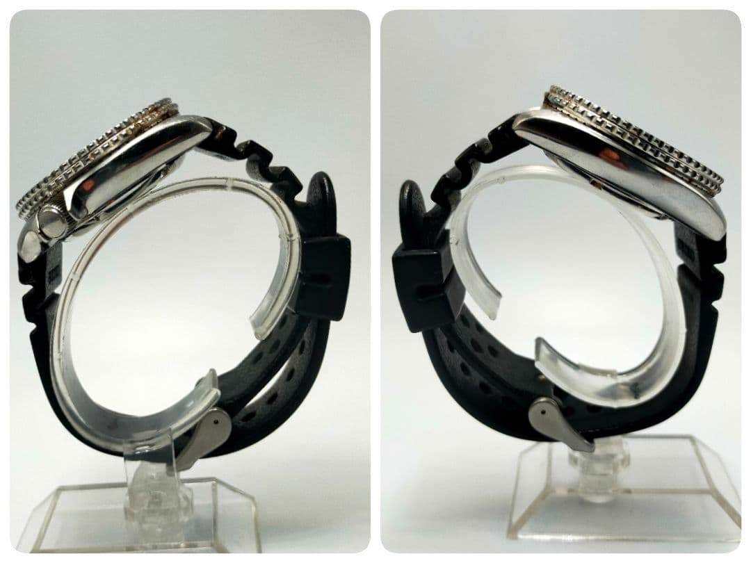 【電池交換済】希少 80年代 セイコー クオーツダイバー 150m