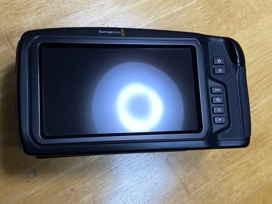 美品　BMPCC 4K 外部電源アダプター付ハーフゲージ付