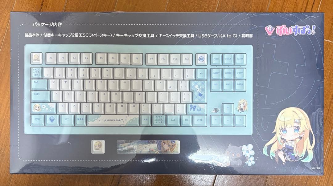 新品未開封　VSPO!GEAR 藍沢エマ EDITION ゲーミングキーボード