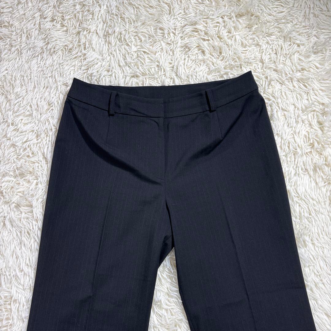 Rifanne リファンネ　スーツセットアップ　13号　ソワール　黒ストライプ