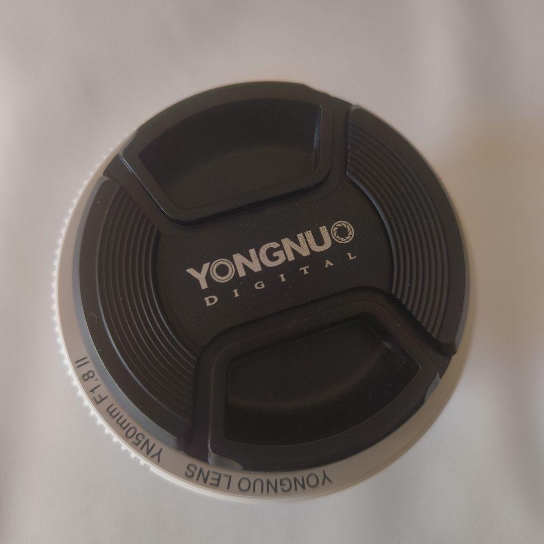 【動作確認済】CANON用 YONGNUO 50mm F1.8Ⅱ 単焦点ホワイト