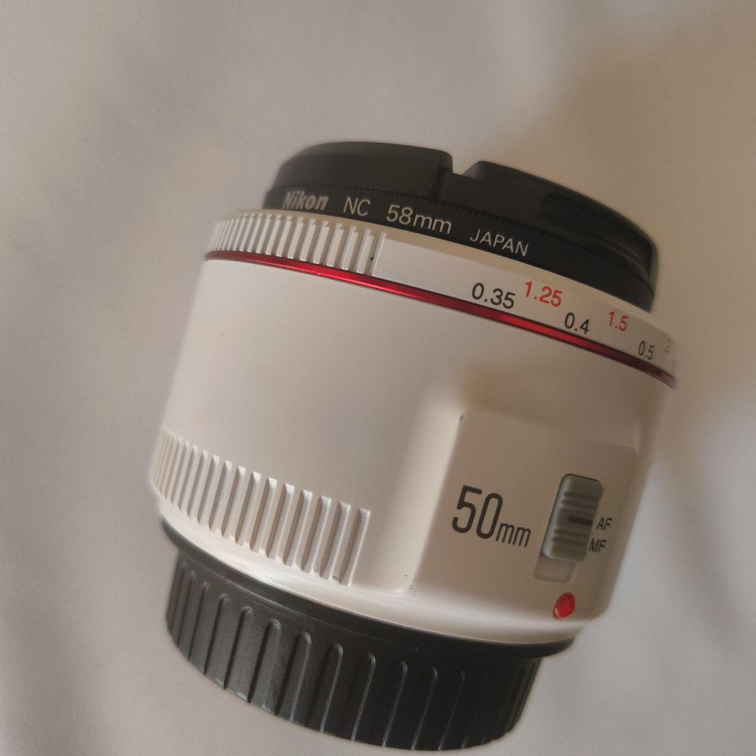 【動作確認済】CANON用 YONGNUO 50mm F1.8Ⅱ 単焦点ホワイト