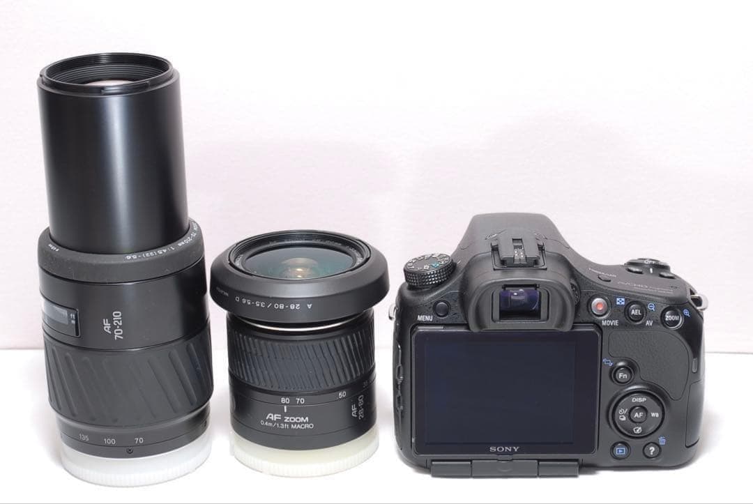 ✨初心者様におすすめ✨SONY α57 ✨ダブルレンズ✨すぐに使えます