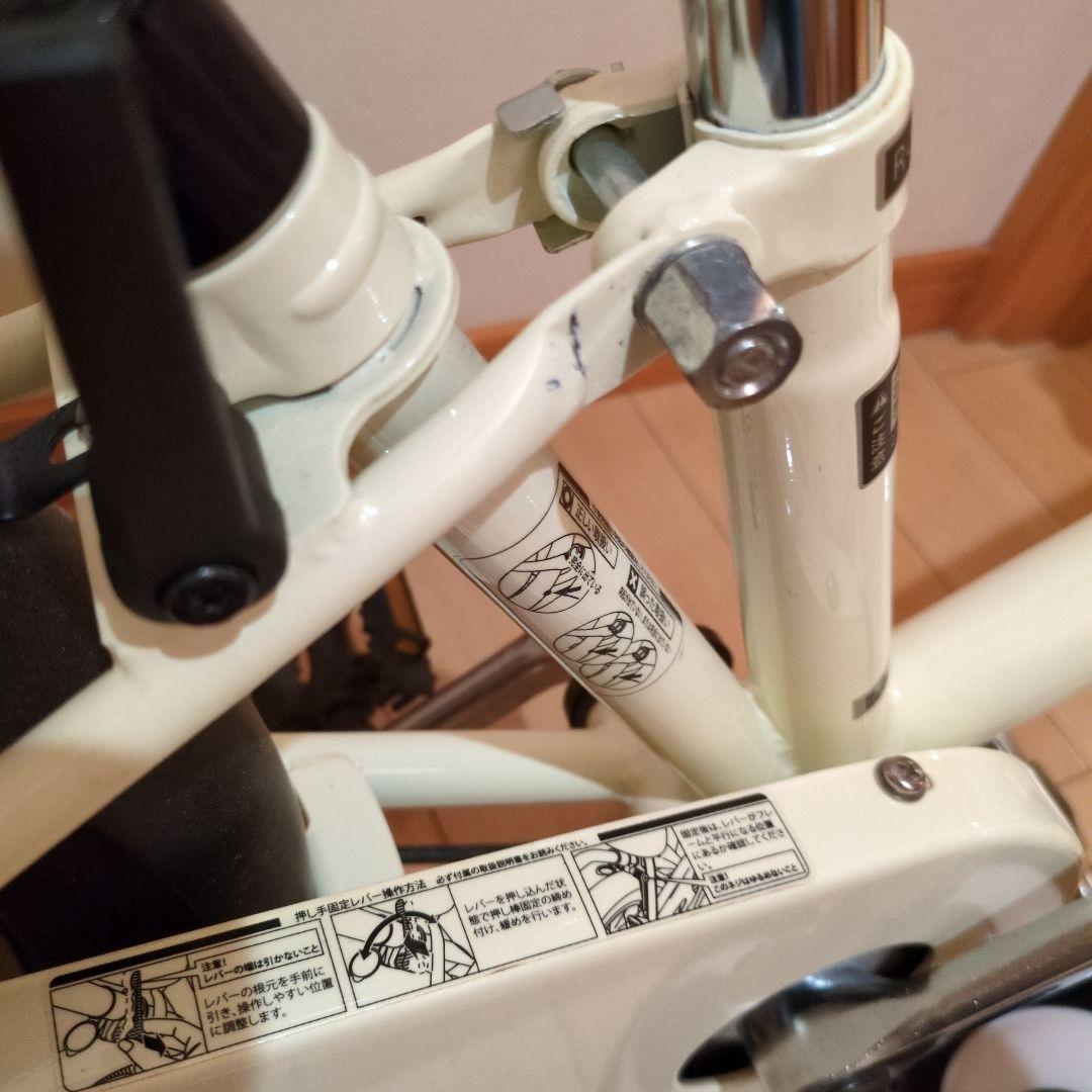 無印良品 16型　子供自転車 押し棒　補助輪　ヘルメット付