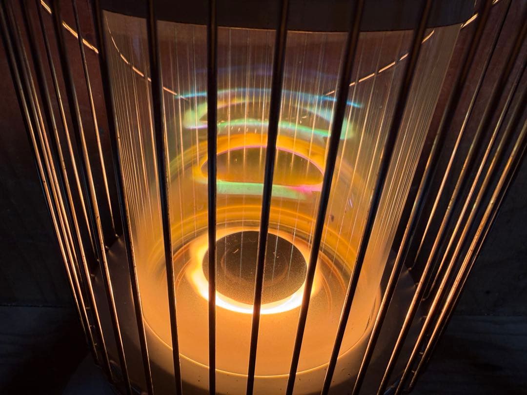 芯乾燥済 石油ストーブ 置台新品レインボー RB-25D分解メンテナンス済