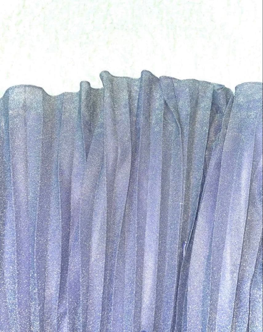 イルマIRMA ラメ ホルター ロングドレス Aライン