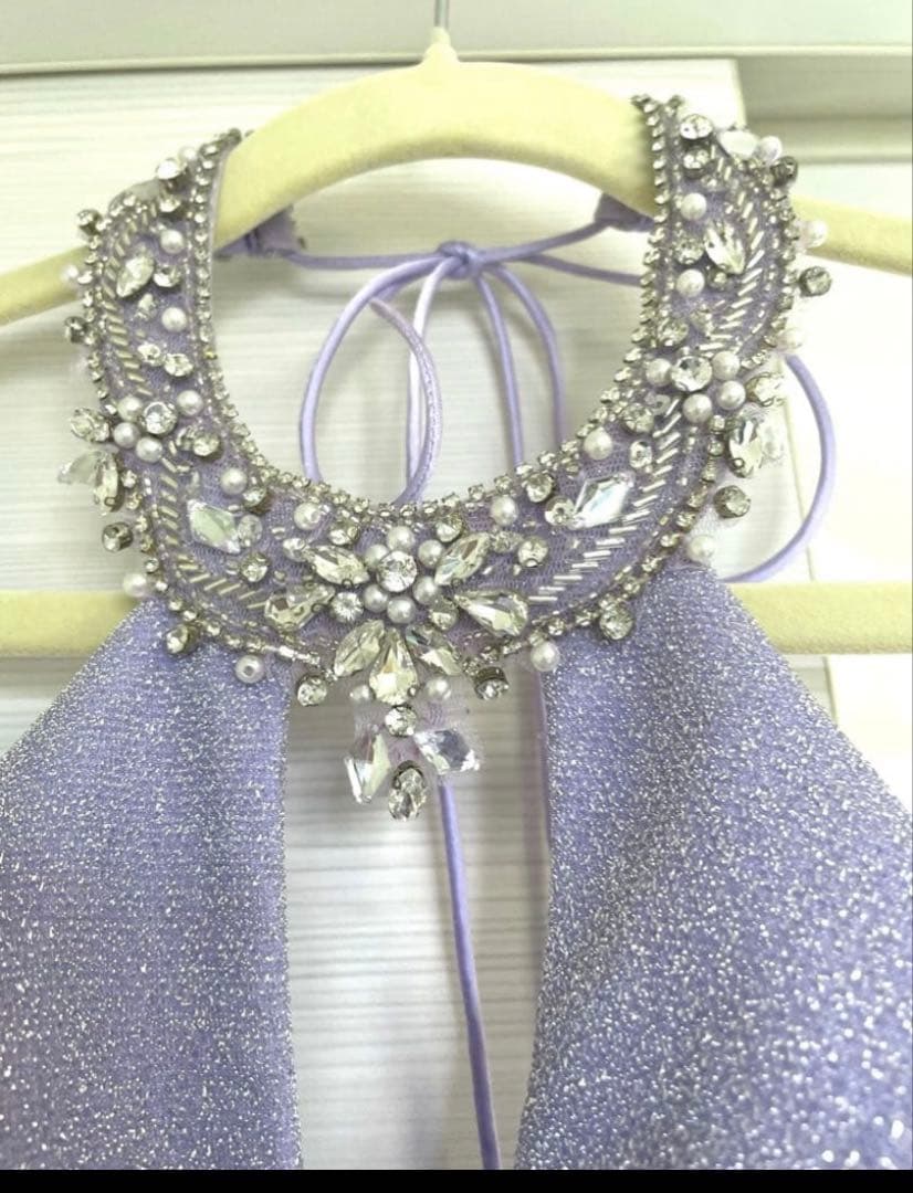 イルマIRMA ラメ ホルター ロングドレス Aライン