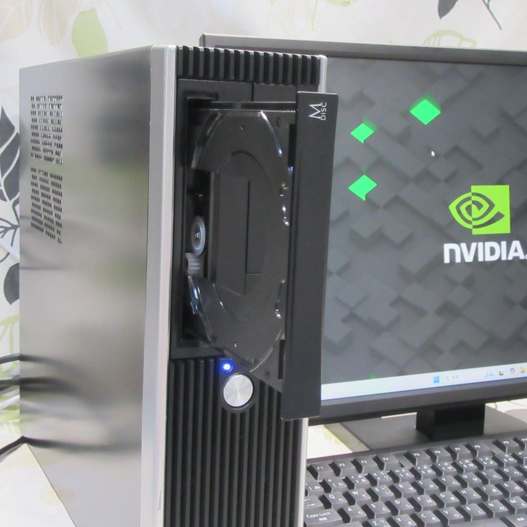 お手軽Win11公式対応ゲーミングセット！9世代i3/メ8/SSD/GT1030