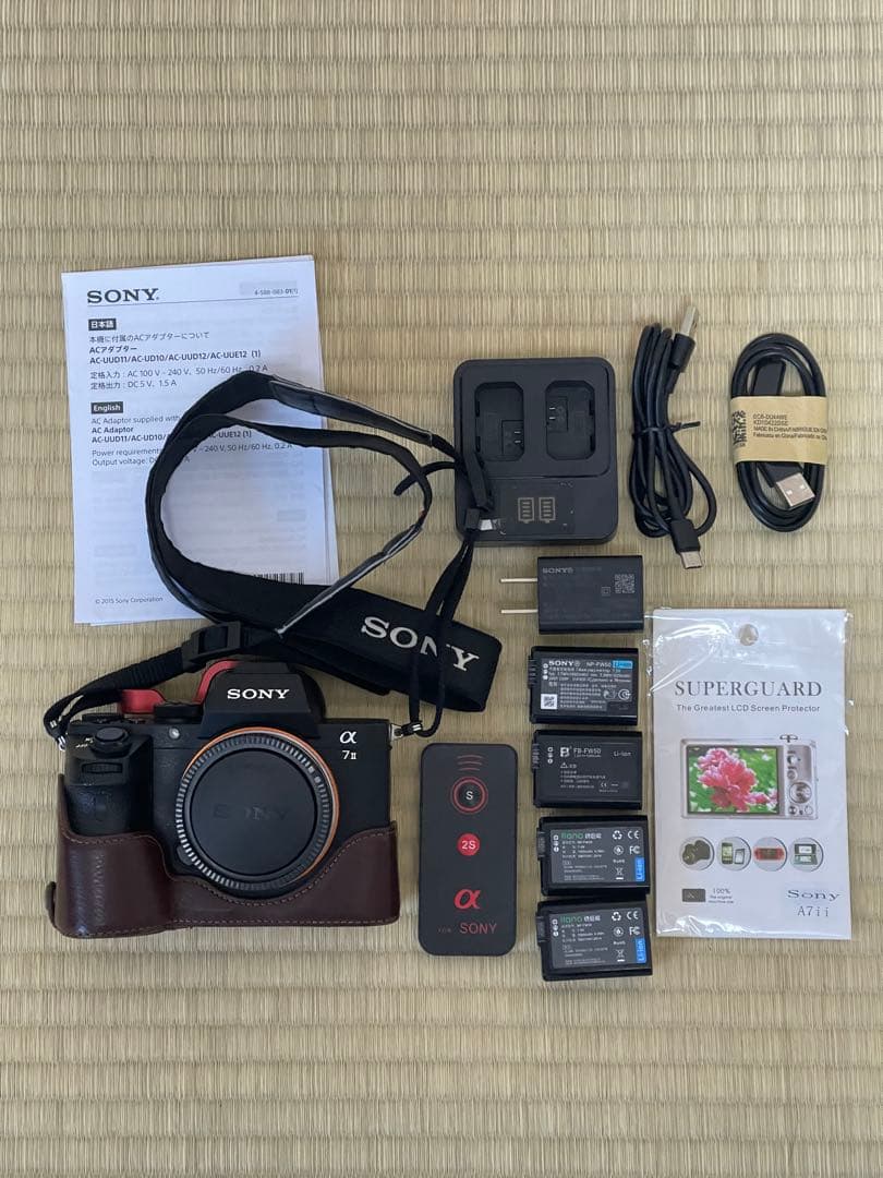 てりえ SONY α7 II ボディILCE-7M2 +バッテリー4個