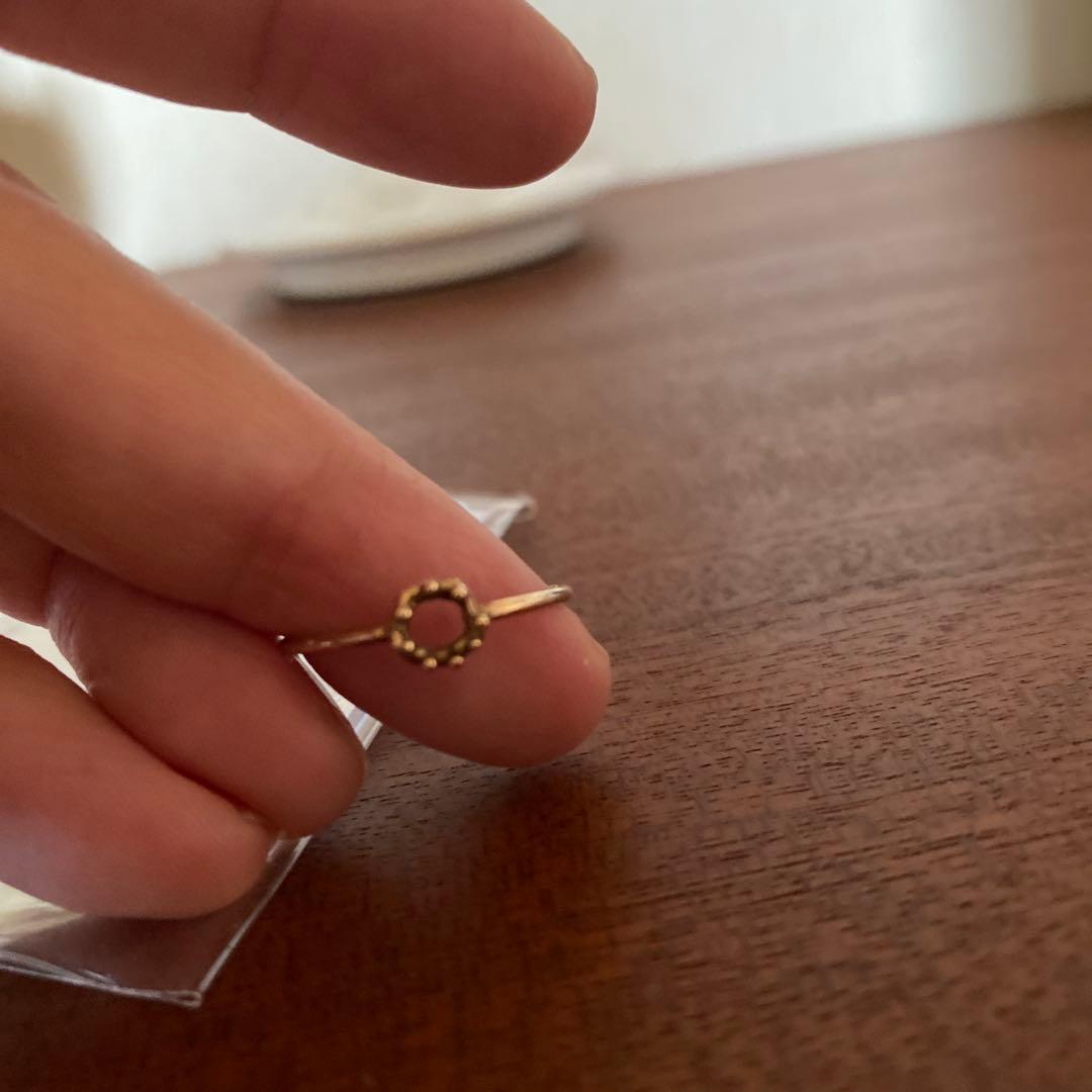 HANDWORK STILLA ゴールドリング　10k
