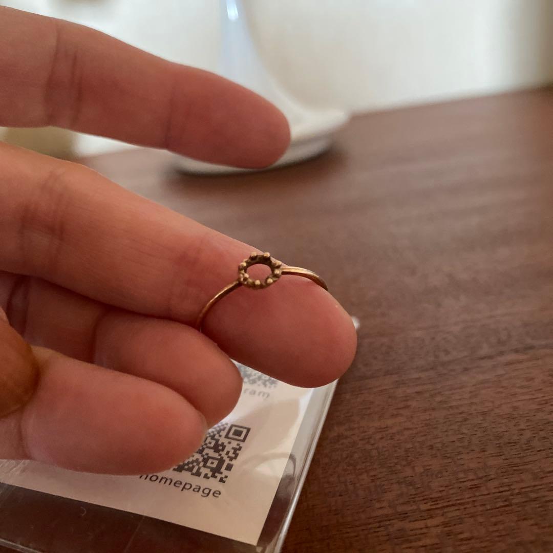 HANDWORK STILLA ゴールドリング　10k