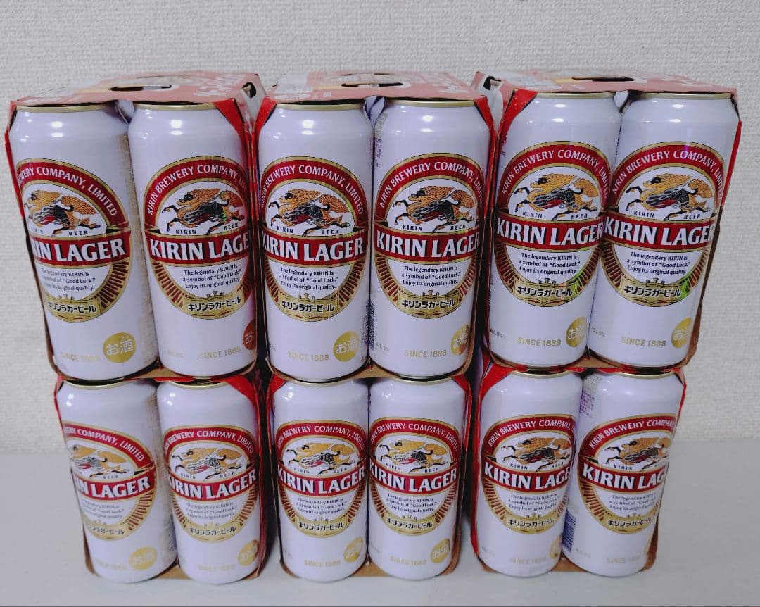 キリン ラガービール 500ml 36本　ビール　麒麟