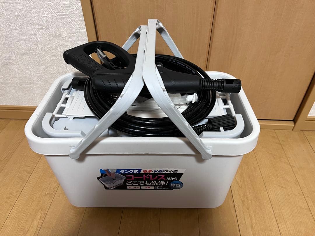 高圧洗浄機　コードレス　アイリスオーヤマ　SDT- L01N