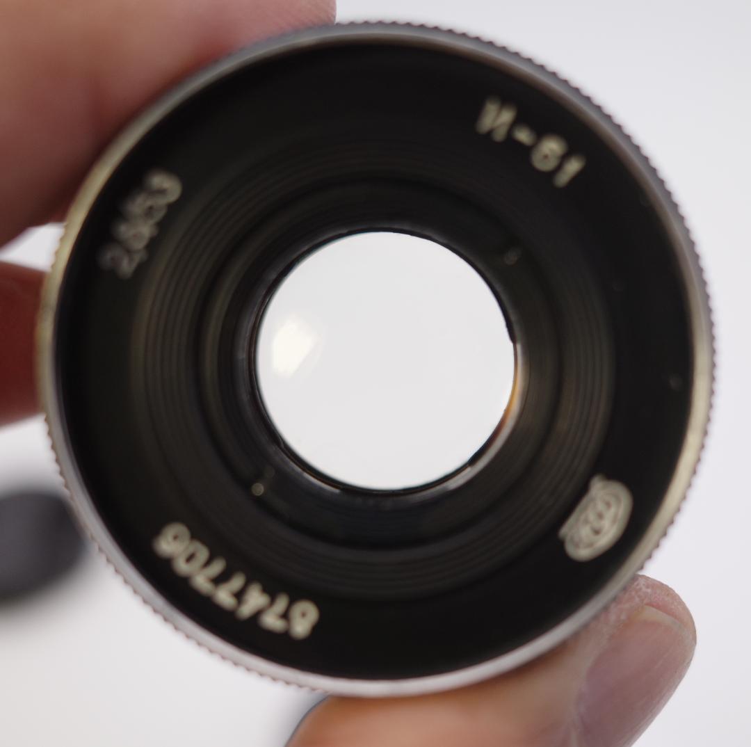 78　インダスター61 　未使用　53ｍｍｆ2.8　オールドレンズ