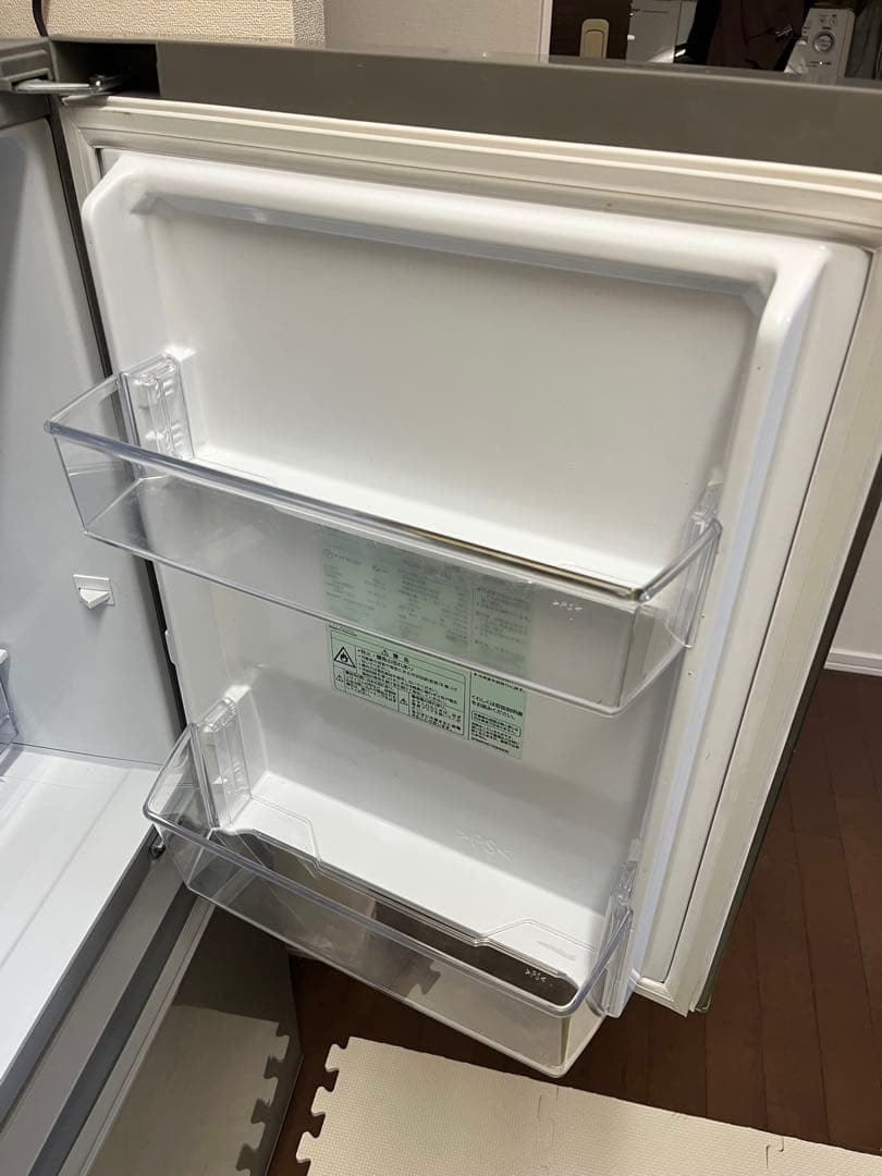 【mimi】AQUA 2ドア冷蔵庫 126L 2022年製