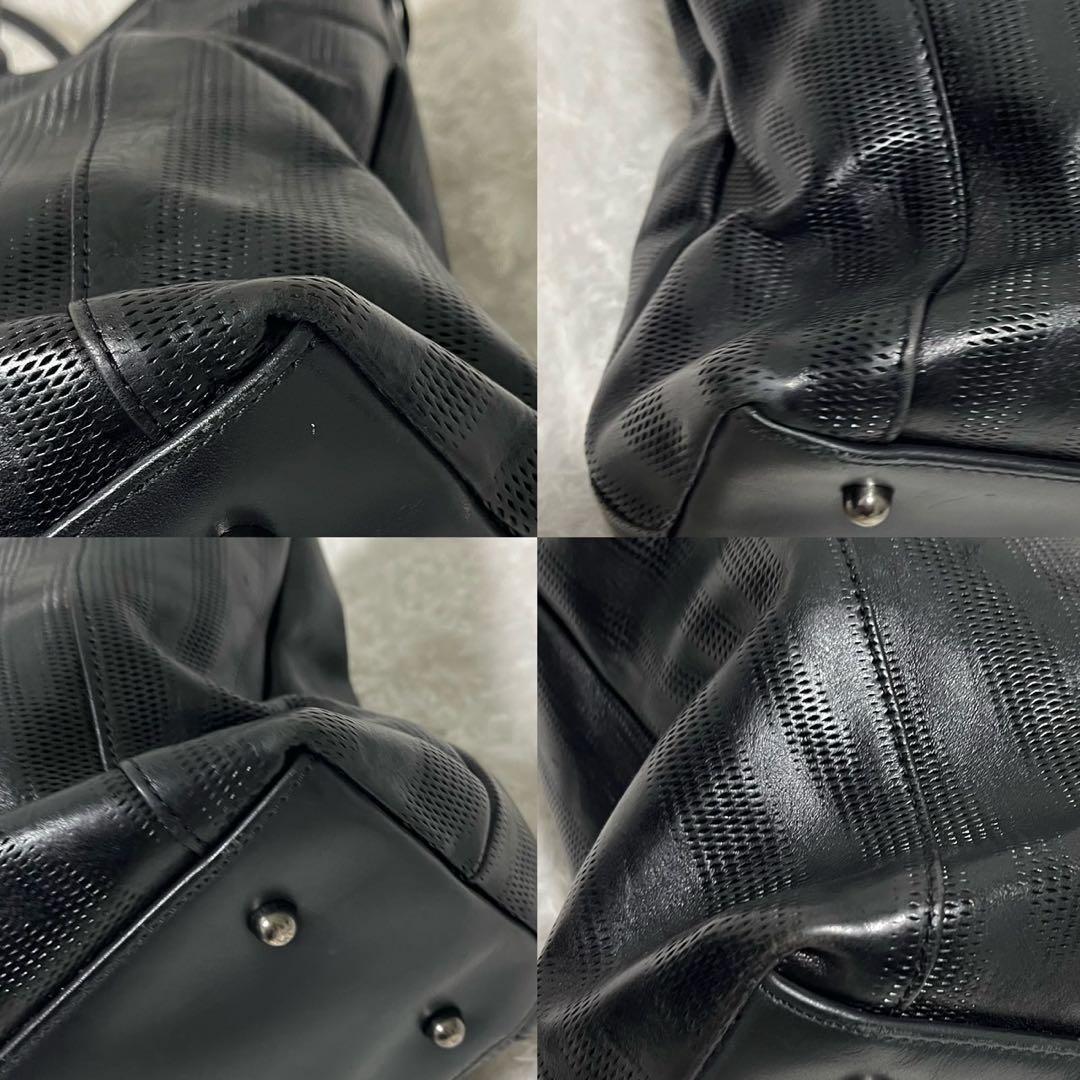 LEXUS レクサス トートバッグ ゼブラストライプ 黒 大容量 ビジネス