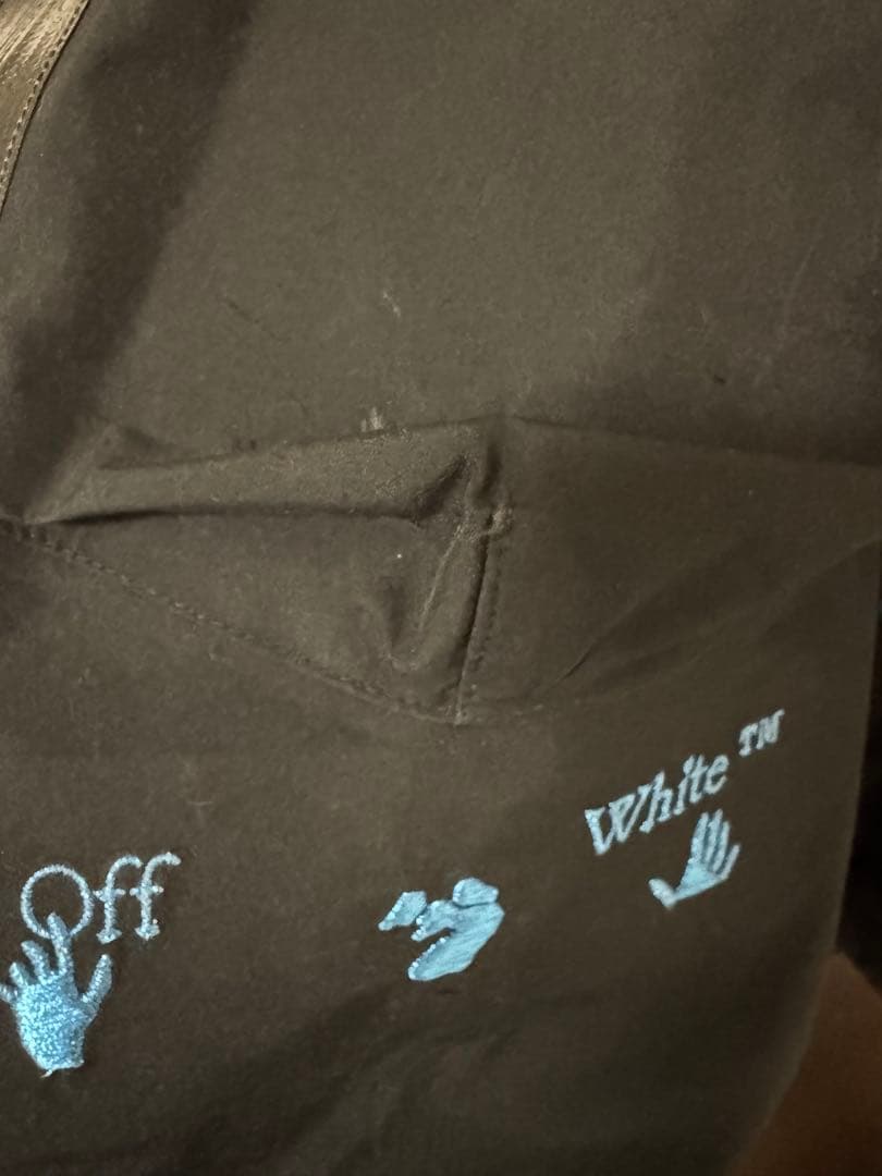 NIKE OFF-WHITE JACKET 007　ゴアテックス　ブラック