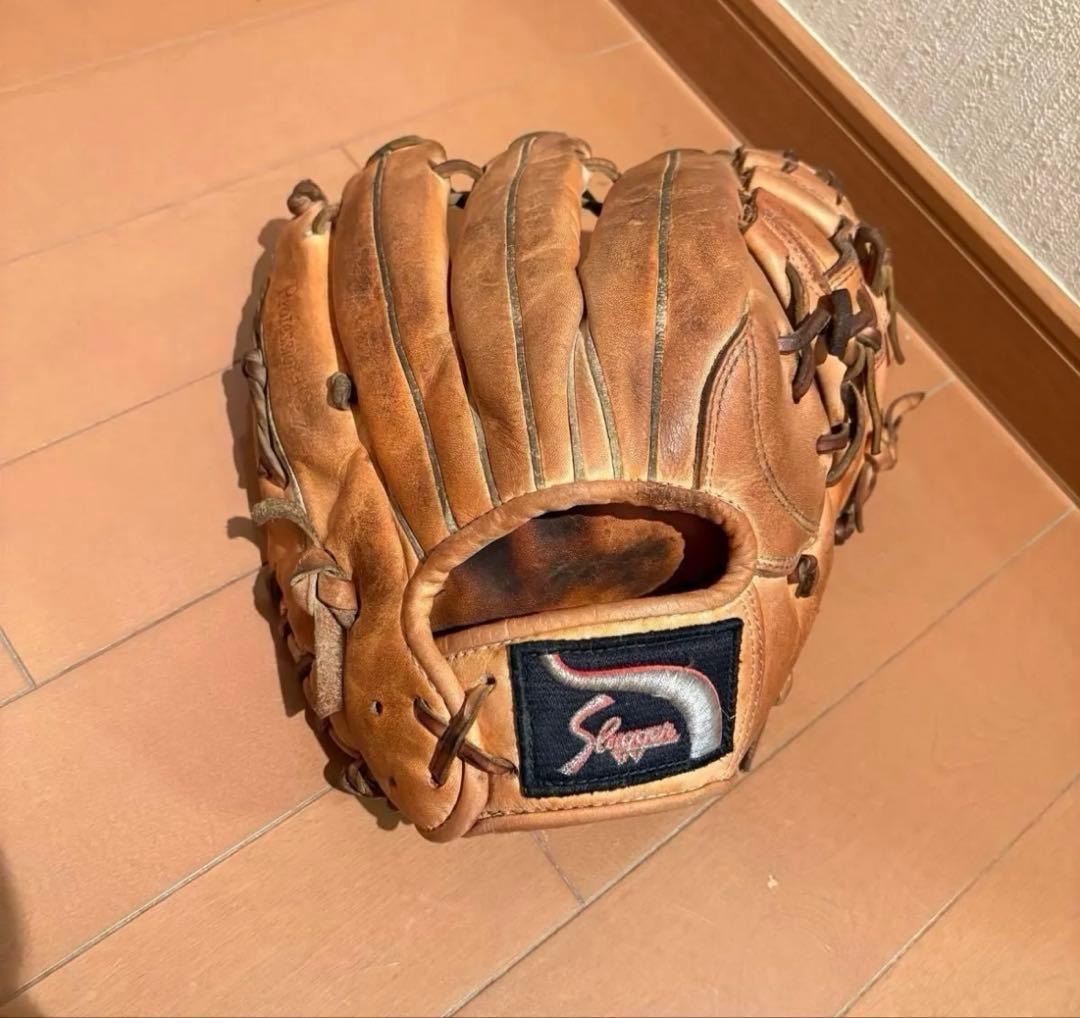 スラッガー　軟式　Slugger KSN-MS-Ⅱ　グローブ グラブバンド付き