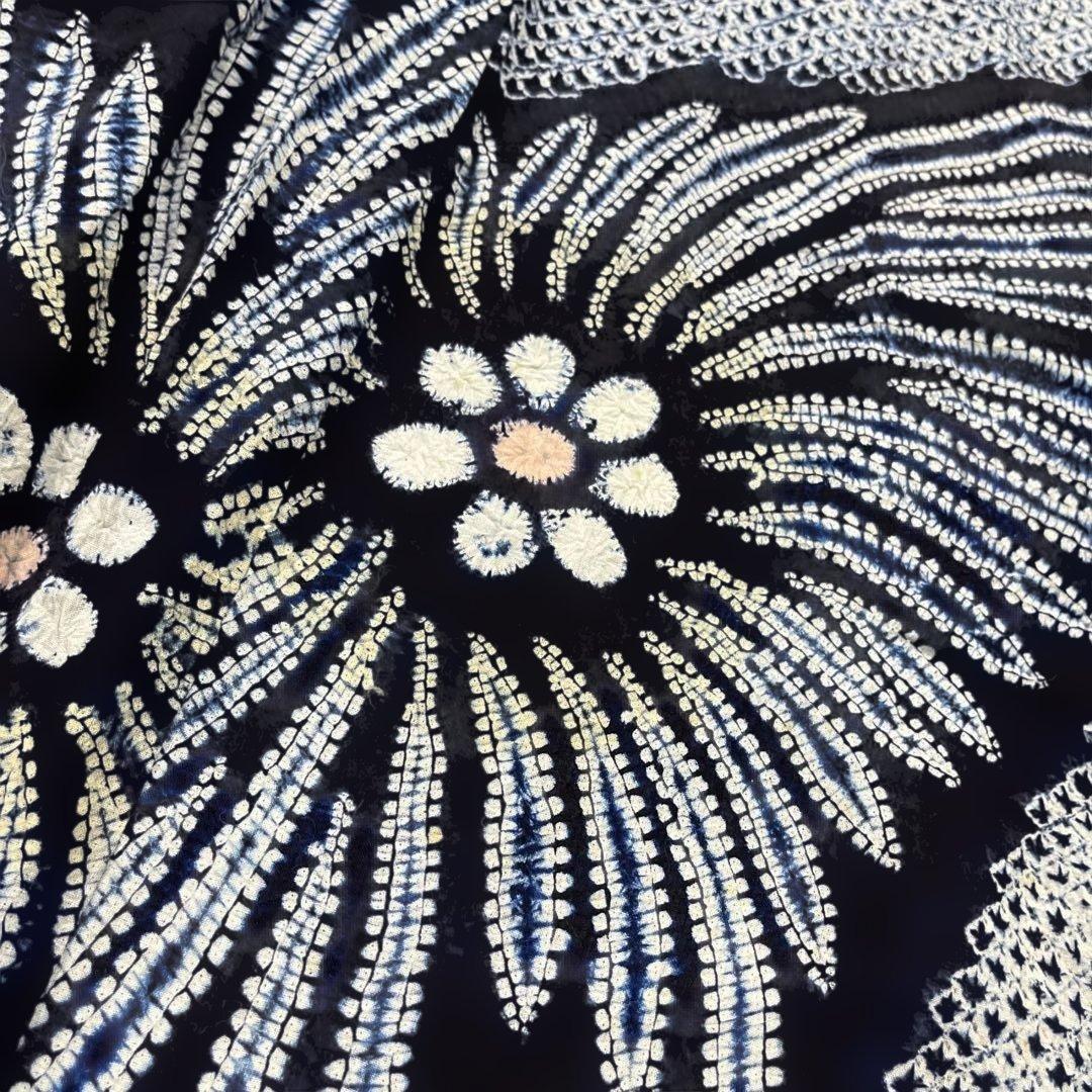 8 1 絞り浴衣 リメイク用