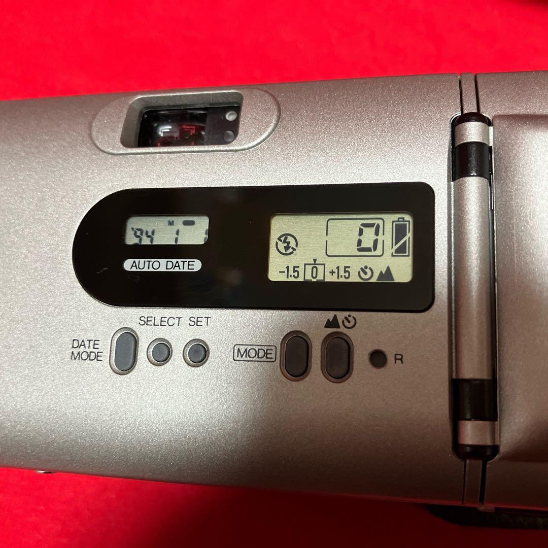 Konica BIG mini F シルバー 中古 傷 凹みあり