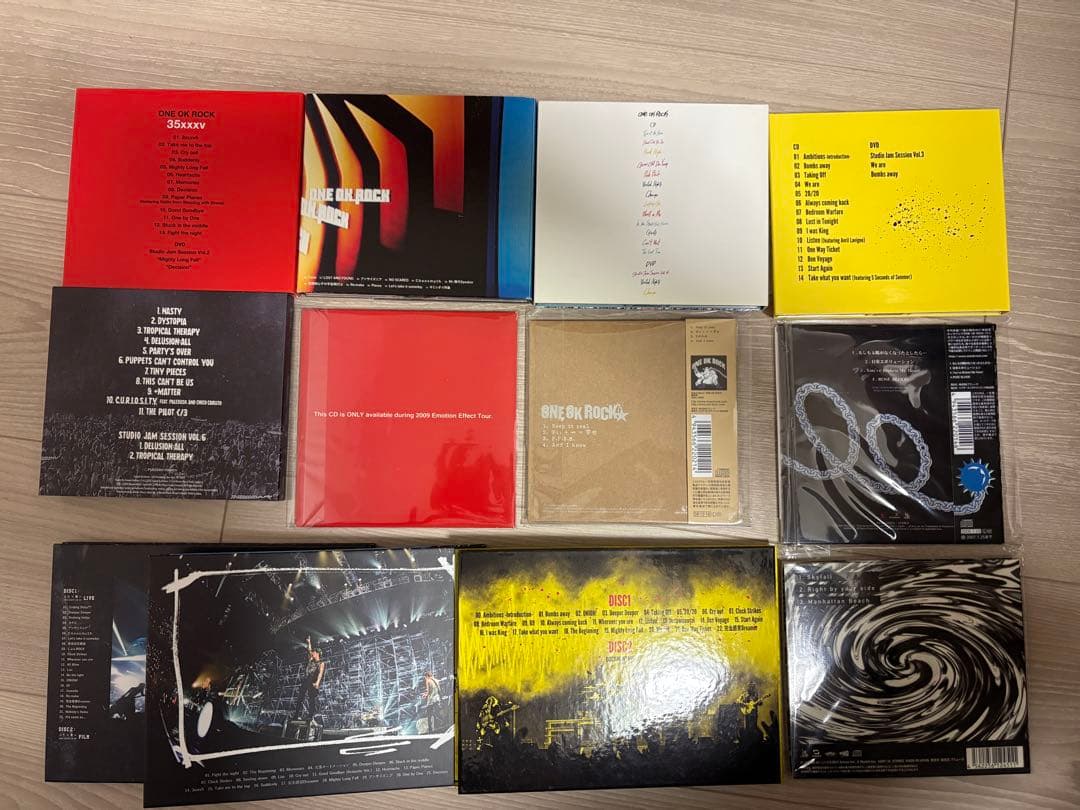 セール‼️ONE OK ROCK CD DVD ラバーバンドセット