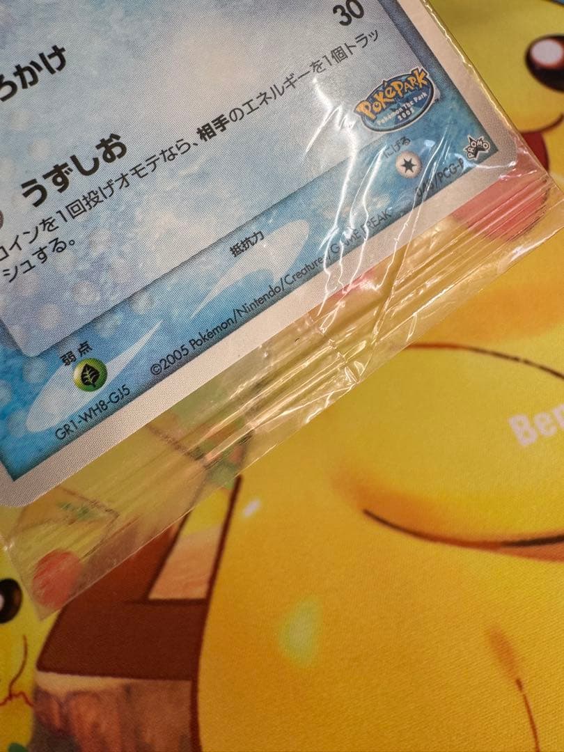 ポケモンカード ポケパークのミズゴロウ 未開封 プロモ